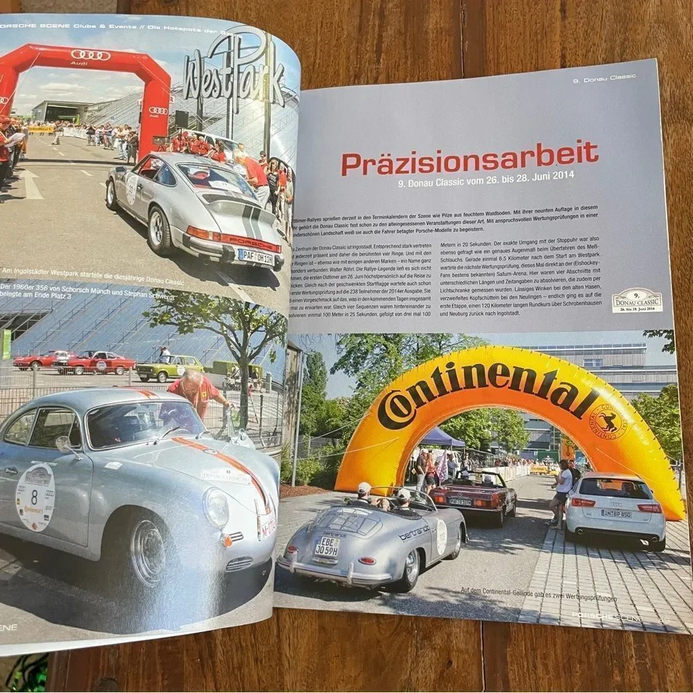 Porsche Scene Live Magazine Issue July/August 2014 GERMAN